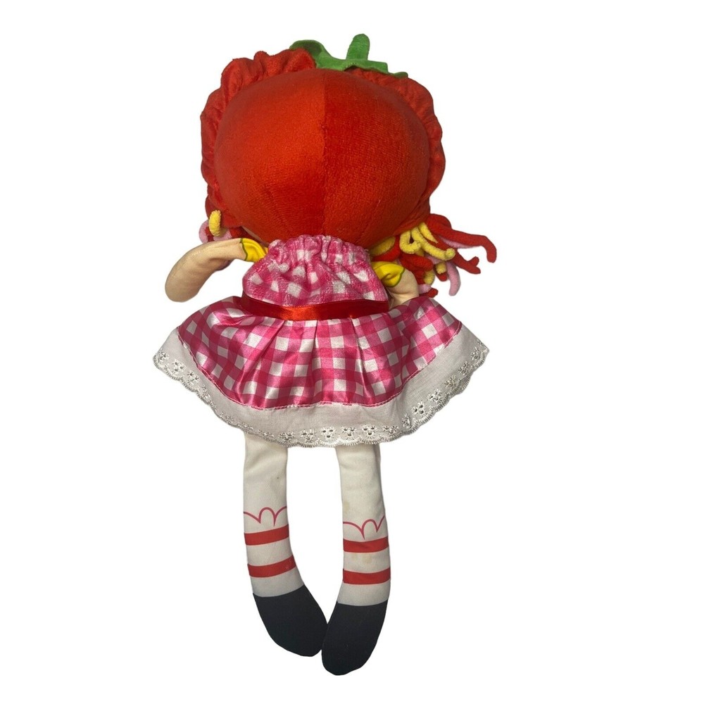 Flip Zee Girls "Zana" Very Berry Stawberry Reversible Plush Doll Cuddly 2 In 1‎ - Picture 5 of 6